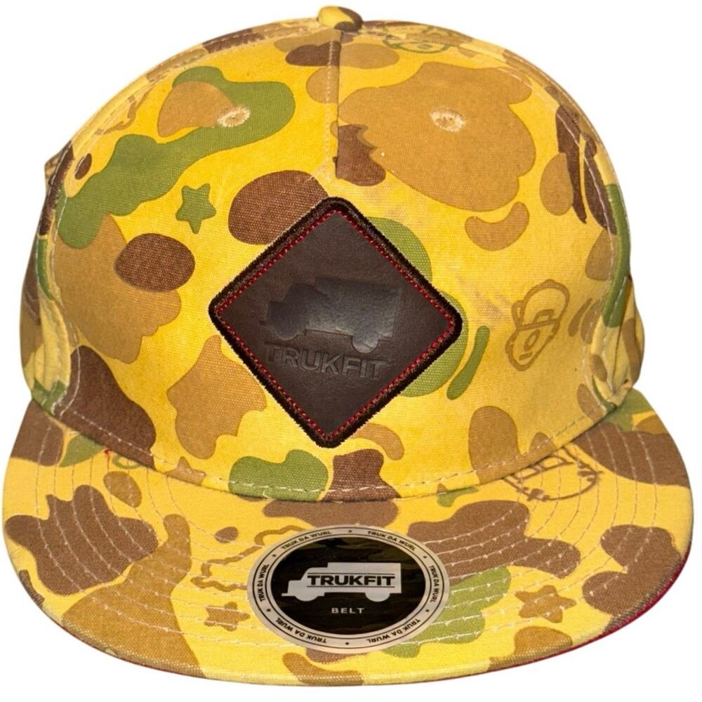 TRUKFIT Lil Wayne Brand Camouflage Hat Strapback with Snap Pocket
